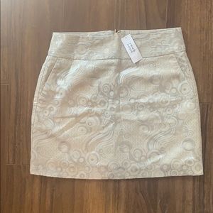 Banana Republic Metallic Skirt with Tags